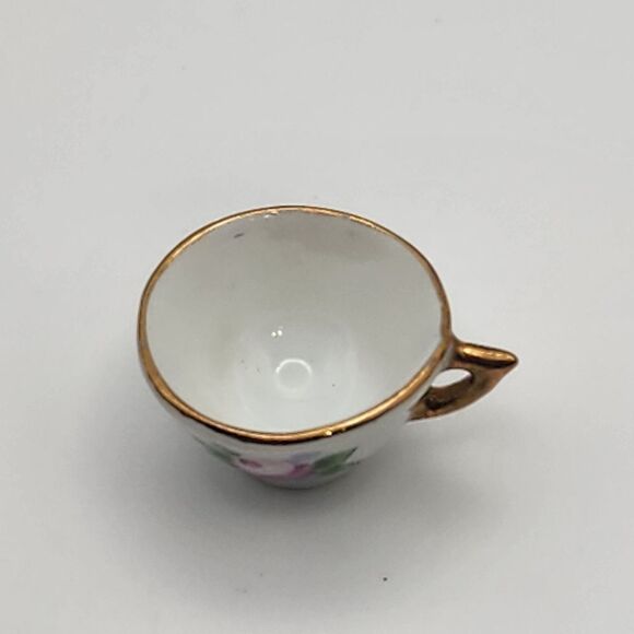 Vintage Mini Porcelain Teacup - Picture 5 of 6